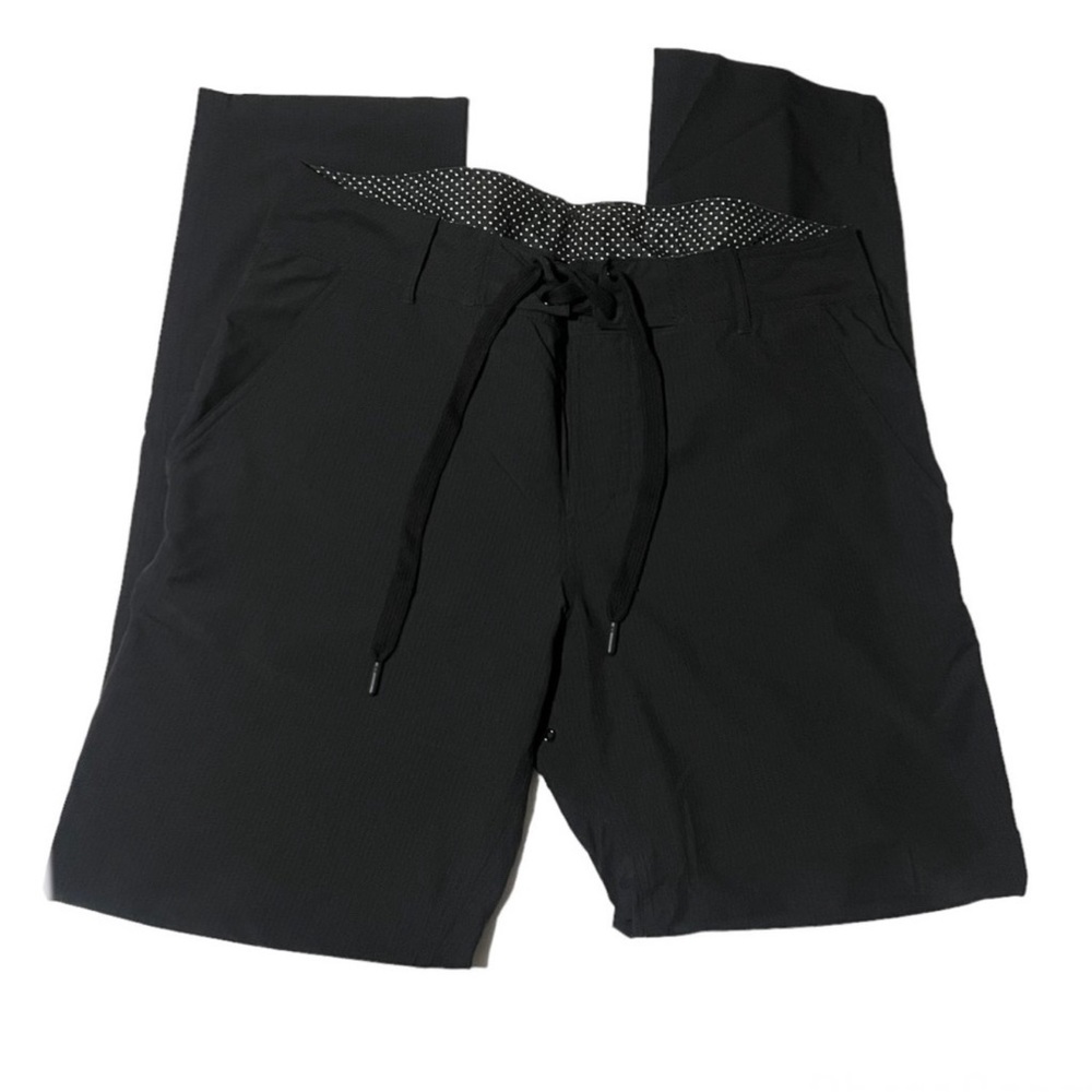 Lululemon Athletica Black Dress Pants with Elastic Waistband